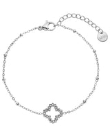 Crystal Clover Bracelet