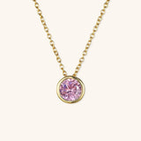 Angelina Birthstone Necklace