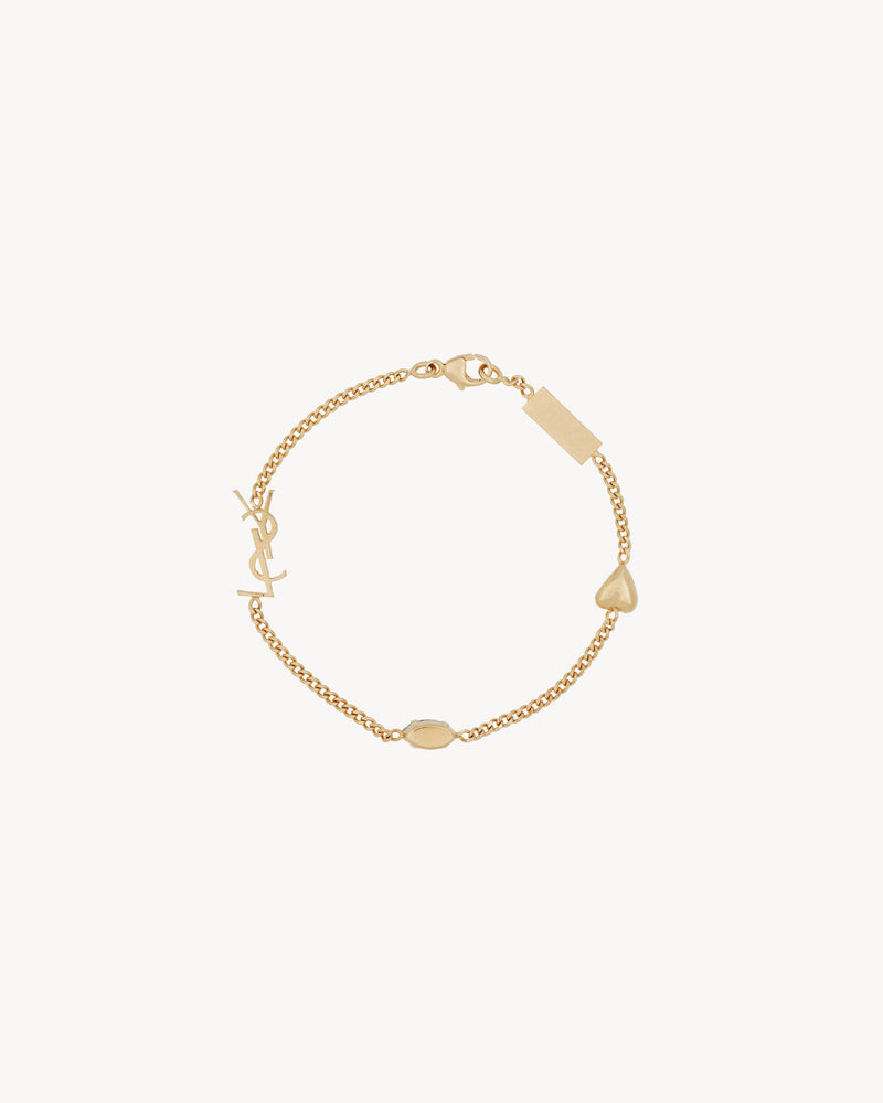 Céline Heart Charm Bracelet
